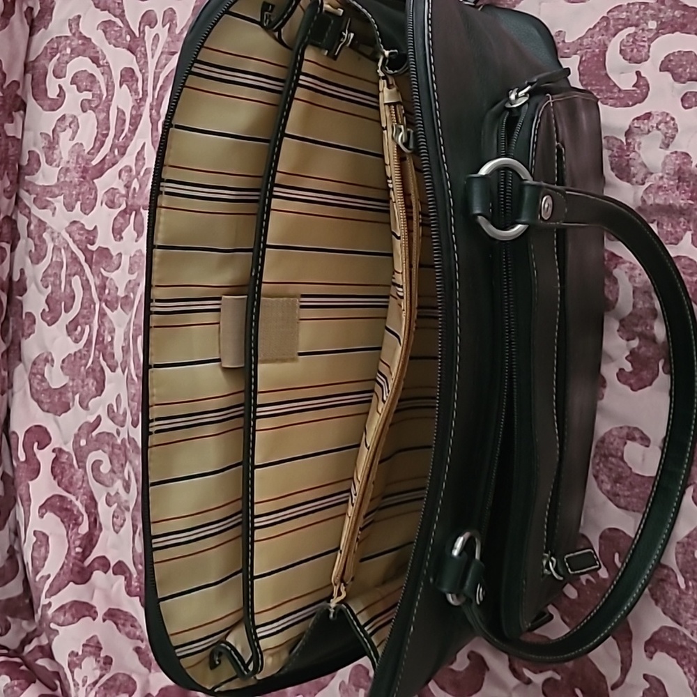 Franklin Covey Laptop Bag With Matching Pouch Gem